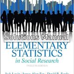 Elementary Statistics in Social Research 12th Edition Levin Solutions Manual