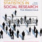 Elementary Statistics In Social Research Essentials 3rd Edition Levin Test Bank