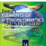 Emerys Elements of Medical Genetics 14th Edition Turnpenny Test Bank