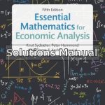 Essential Mathematics for Economic Analysis 5th Edition Sydsaeter Solutions Manual