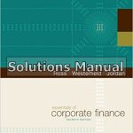 Essentials of Corporate Finance 7th Edition ross Solutions Manual