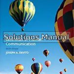 Essentials of Human Communication 9th Edition Devito Solutions Manual
