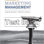 Essentials of Marketing Management 1st Edition Marshall Test Bank