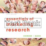 Essentials of Marketing Research 1st Edition Zikmund Test Bank