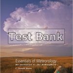 Essentials of Meteorology An Invitation 7th Edition Ahrens Test Bank