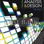 Essentials of Systems Analysis and Design 5th Edition Valacich Test Bank