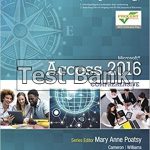 Exploring Microsoft Office Access 2016 Comprehensive 1 1st Edition Poatsy Test Bank
