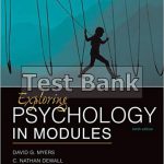 Exploring Psychology in Modules 10th Edition Myers Test Bank