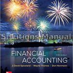 Financial Accounting 5th Edition Spiceland Solutions Manual