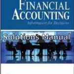 Financial Accounting Information for Decisions 9th Edition Wild Solutions Manual
