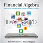 Financial Algebra Advanced Algebra with Financial Applications 2nd Edition Gerver Test Bank