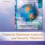 Financial Statement Analysis and Security Valuation 5th Edition Penman Test Bank