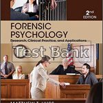Forensic Psychology 2nd Edition Huss Test Bank