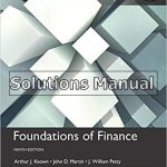 Foundations of Finance Global 9th Edition Keown Solutions Manual
