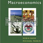Foundations of Macroeconomics 5th Edition Bade Test Bank