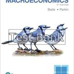 Foundations of Macroeconomics 8th Edition Bade Test Bank