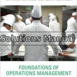 Foundations of Operations Management Canadian 3rd Edition Ritzman Solutions Manual