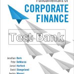 Fundamentals of Corporate Finance Canadian 2nd Edition Berk Test Bank