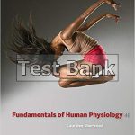 Fundamentals of Human Physiology 4th Edition Sherwood Test Bank