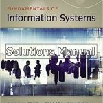 Fundamentals of Information Systems 9th Edition Stair Solutions Manual