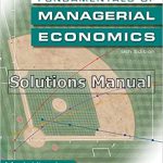 Fundamentals of Managerial Economics 9th Edition Hirschey Solutions Manual