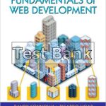 Fundamentals of Web Development 1st Edition Connolly Test Bank