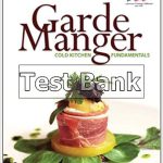 Garde Manger Cold Kitchen Fundamentals 1st Edition Federation Test Bank