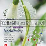 General Organic and Biochemistry 9th Edition Denniston Solutions Manual