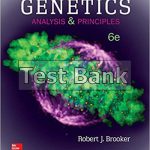 Genetics Analysis and Principles 6th Edition Brooker Test Bank