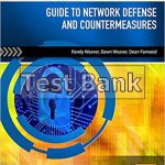 Guide to Network Defense and Countermeasures 3rd Edition Weaver Test Bank