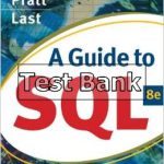 Guide To SQL 8th Edition Pratt Test Bank