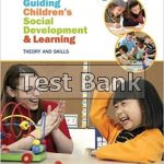Guiding Childrens Social Development and Learning 8th Edition Kostelnik Test Bank