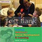 Guiding Childrens Social Development and Learning 9th Edition Kostelnik Test Bank