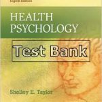 Health Psychology 8th Edition Taylor Test Bank