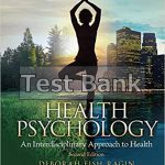 Health Psychology an Interdisciplinary Approach to Health 2nd Edition Deborah Test Bank