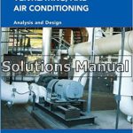 Heating Ventilating and Air Conditioning Analysis and Design 6th Edition McQuiston Solutions Manual