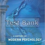 History of Modern Psychology 10th Edition Schultz Test Bank