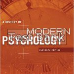 History of Modern Psychology 11th Edition Schultz Test Bank