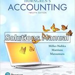 Horngrens Accounting 12th Edition Nobles Solutions Manual