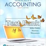 Horngren's Accounting 12th Edition Nobles Test Bank