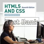 HTML5 and CSS Comprehensive 7th Edition Woods Test Bank