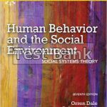 Human Behavior and the Social Environment Social Systems Theory 7th Edition Dale Test Bank