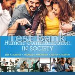 Human Communication in Society 5th Edition Alberts Test Bank