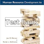 Human Resource Development 6th Edition Werner Test Bank