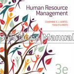Human Resource Management 3rd Edition Hartel Solutions Manual