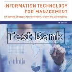 Information Technology for Management 11th Edition Turban Test Bank