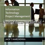 Information Technology Project Management 4th Edition Marchewka Solutions Manual