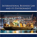 International Business Law and Its Environment 10th Edition Schaffer Test Bank