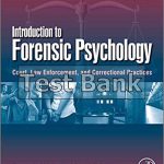 Introduction to Forensic Psychology 3rd Edition Shipley Test Bank