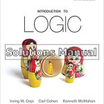 Introduction to Logic 14th Edition Copi Solutions Manual